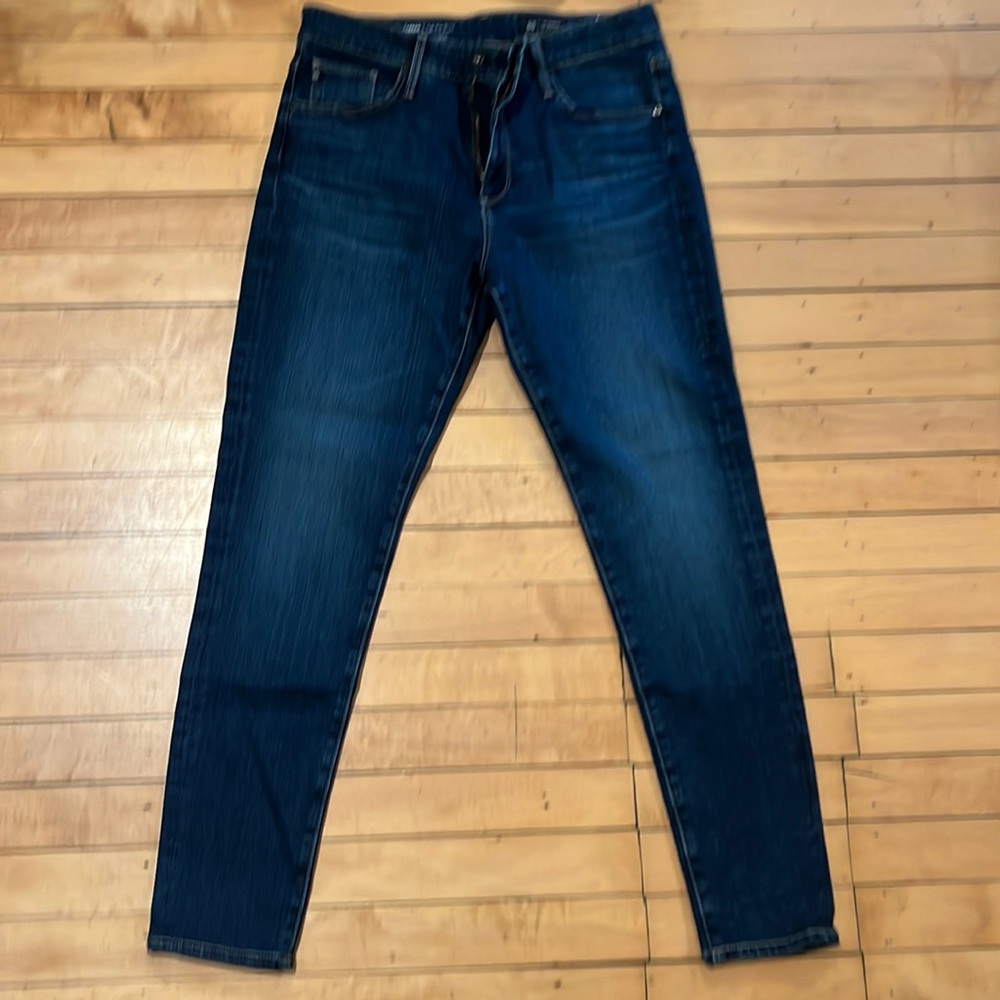 AG Farrah Blue Jeans- worn once! High Rise Skinny